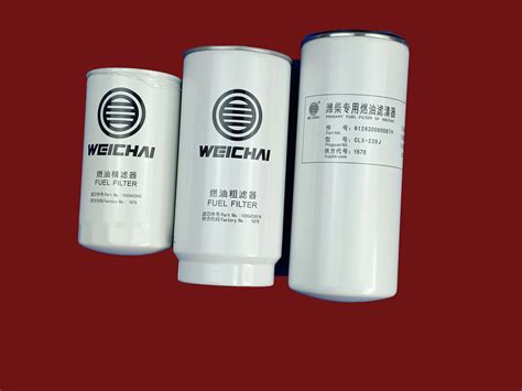 Weichai Fuel Filter Oil Filter For Weichai Diesel Engine Original Spare Parts 13020488 2164