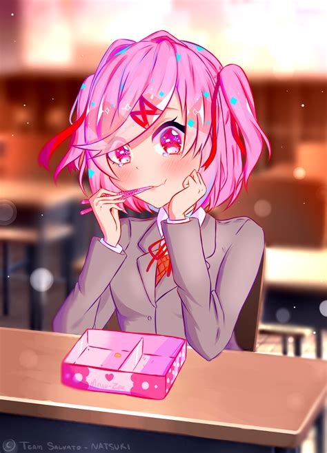 Ddlc Natsuki By Mellav On Deviantart