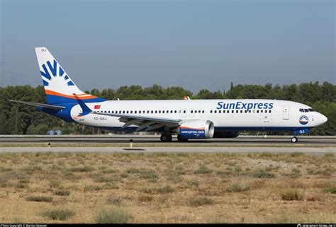 TC SOJ SunExpress Boeing 737 8 MAX Photo By Martijn Koetsier ID