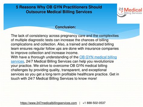 Ppt Reasons Why Ob Gyn Practitioners Should Outsource Medical