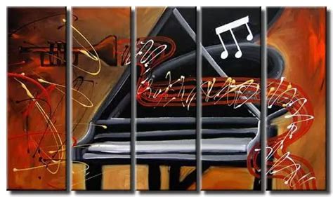 modern big abstract piano painting on canvas original beautiful acrylic ...