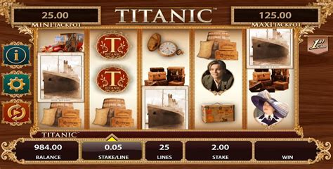 Play Titanic Slot By Bally Demo For Titanic Adventure