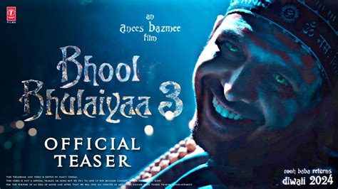 Bhool Bhulaiyaa 3 Official Trailer First Look Kartik Aaryan Bhool