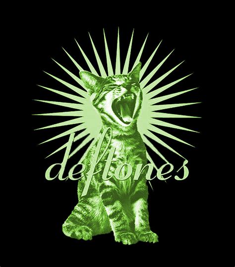 Deftones Cat Logotype Digital Art by Victoria Lambert - Fine Art America