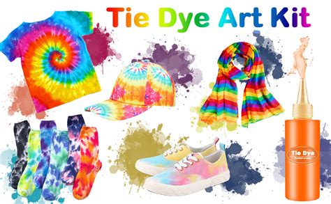 VIPNAJI 36 Couleurs Tie Dye Kit Kit Tie Dye Peinture Textile Teinture