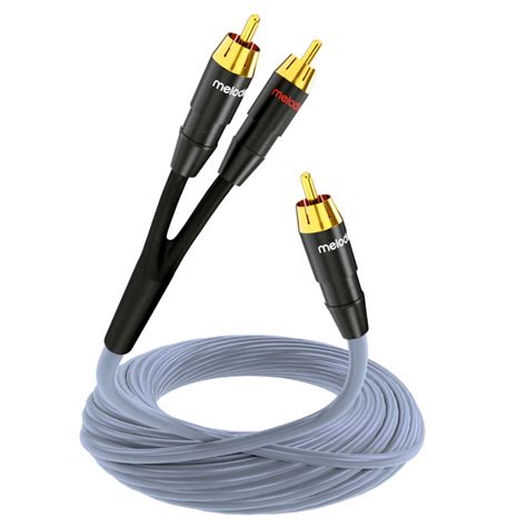 Melodika Mdswy G Kabel Do Subwoofera Typu Y Rca Xrca Gunmetal M