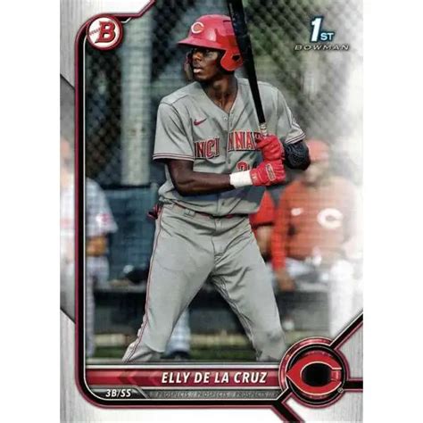 MLB Cincinatti Reds 2022 Bowman Draft Single Card Elly De La Cruz BI-19 ...