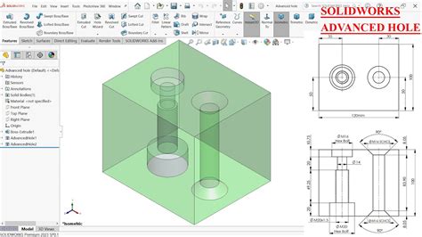 SolidWorks Advanced Hole YouTube