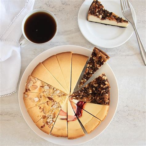 Gourmet Cheesecake Sampler by GourmetGiftBaskets.com