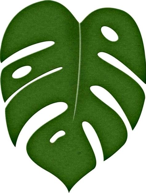 Pin By Yiny Lilith Contreras On Plantas Leaf Template Hawaiian