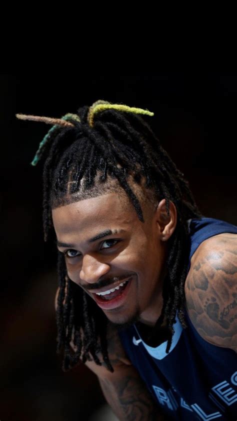 Ja Morant In Ja Morant Style Light Skin Men Dreadlock