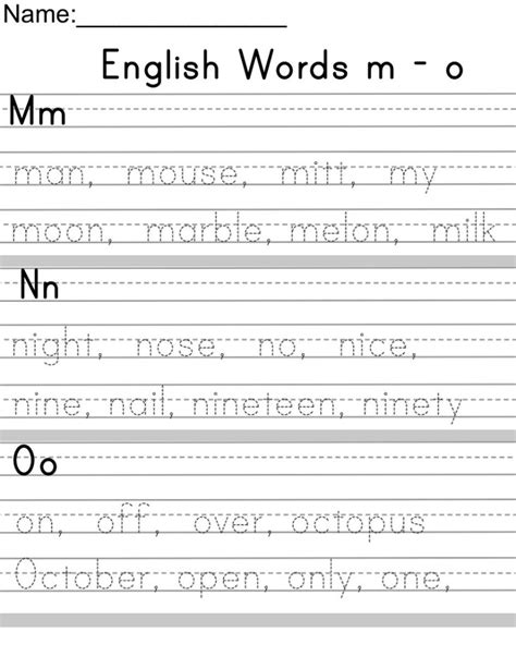 English Writing Skills Worksheets - SkillsWorksheets.com