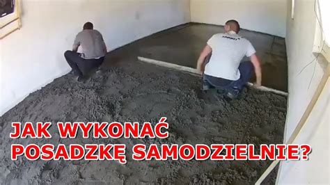 Jak zrobić posadzkę w garażu YouTube