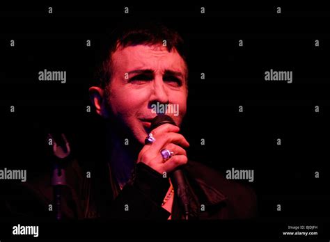 Singer Marc Almond Live In Athens Stock Photo Alamy