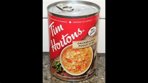 Tim Hortons Chicken And Rice Soup Review Youtube