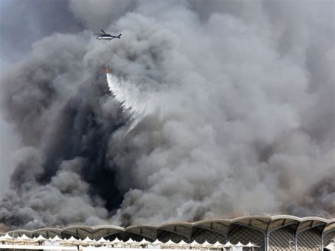 Video Fire Strikes Saudi Arabia’s Haramain Train Station Saudi Gulf News