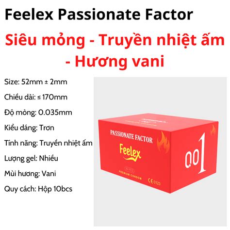 Bao Cao Su Feelex Passionate Factor M Ng Truy N Nhi T T T C M Gi C