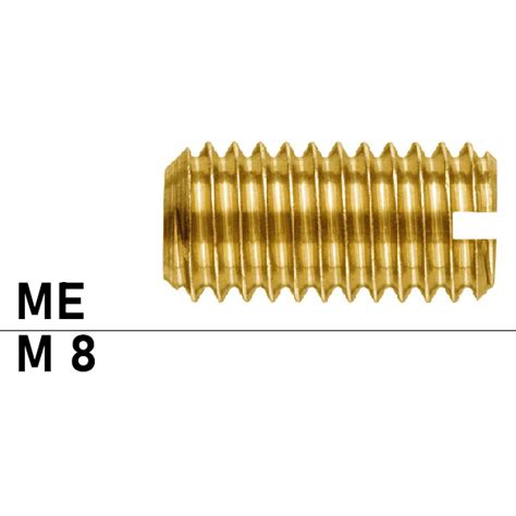 ISO 4766 Messing Gewindestifte Mit Kegelkuppe Mit Schlitz Durc 36 63