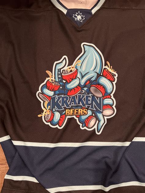 New Beer League Jerseys Are In As Kraken Fans The Team Loves Them