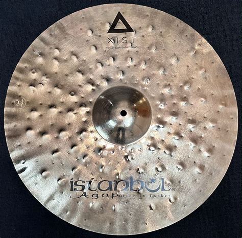 Istanbul Agop 19 Xist Dry Dark Brilliant Crash Cymbal Reverb