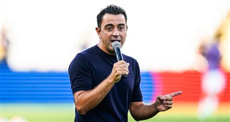 Fc Barcelone Xavi Affiche Son Ambition Pour La Ligue Des Champions Et