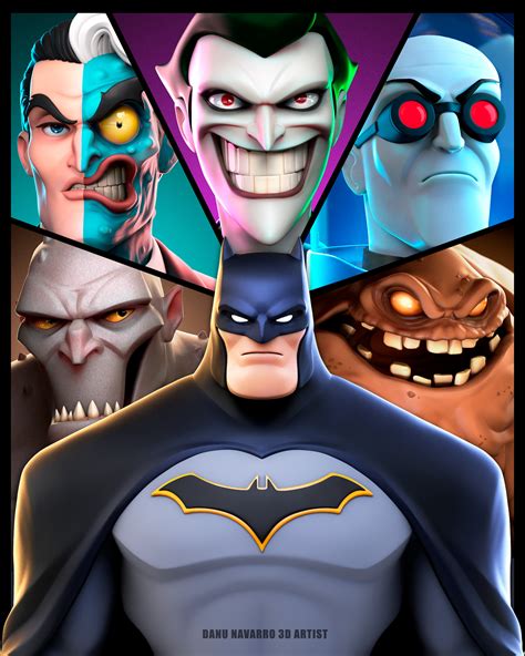 Danu Navarro - The new Batman animated series 2021