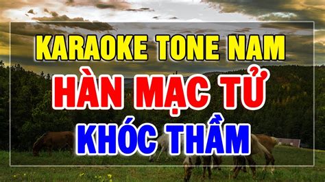 Karaoke Nh C S Ng Bolero Tone Nam Li N Kh C H N M C T Kh C Th M