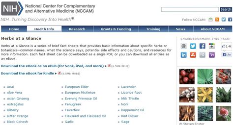 Herbs at a Glance | NIH News in Health