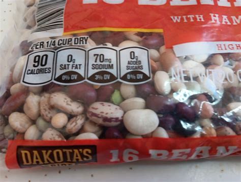 LOT Of 2 Dakota S Pride 16 Bean Soup Mix With Ham Flavoring 20oz Each