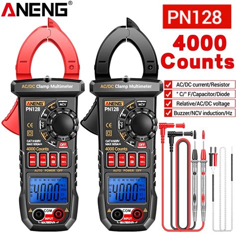 Aneng Pn Digital Clamp Meter Count Amperometric Clamp Ac Dc