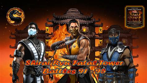 Shirai Ryu Fatal Tower Battles Mortal Kombat Mk Scorpion