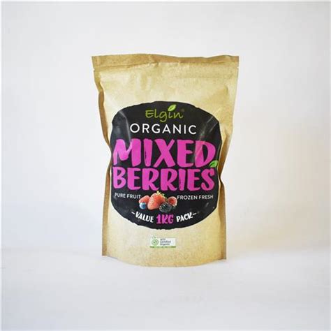 Elgin Organic Frozen Mixed Berries 1kg All About Organics Online