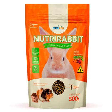 Alimento Para Coelhos Nutricon Nutrirabbit Gr Shopee Brasil