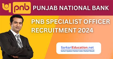 PNB Specialist Officer Recruitment 2024 Punjab National Bank SO