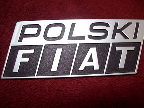 EMBLEMAT ZNACZEK POLSKI FIAT 126P Z OKRESU PRL Warszawa Licytacja