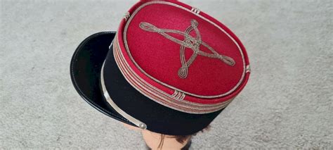 Kepi Former Senior Officer Lieutenant Colonel French Army Infantry