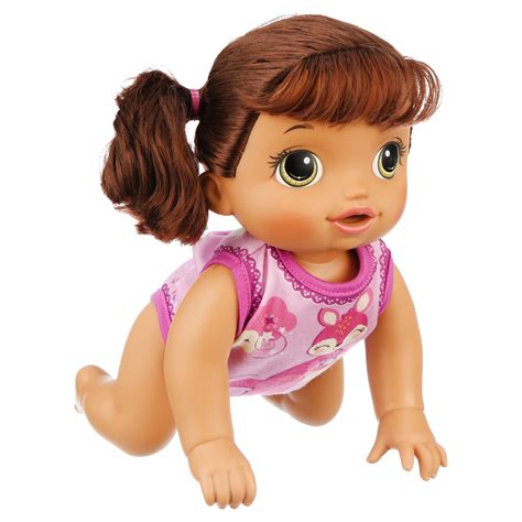 Baby Alive Baby Go Bye Bye Doll With Brunette Hair Phrases And