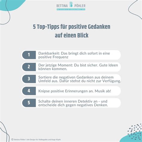 positive gedanken warum sie  kraftvoll sind und wie du sie fuer