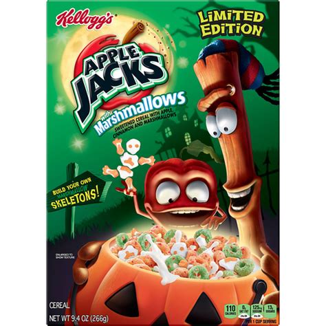 Kellogg's Apple Jacks Cereal Marshmallow 9.4oz | Cereal | Market Basket