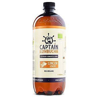 Captain Kombucha Captain Kombucha The Gutsy Ginger Lemon ecológico