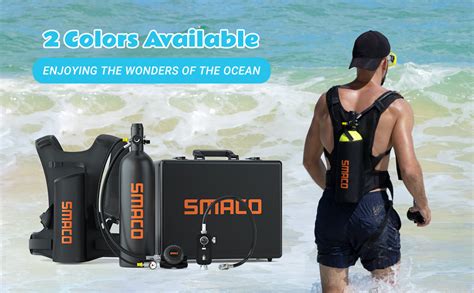 Smaco S L Scuba Tank Portable Mini Scuba Diving Tank Smacosports