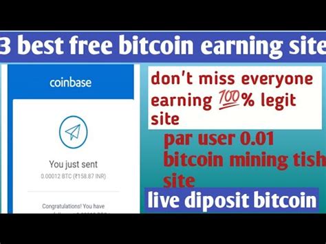 Best Free Bitcoin Earning Site Free Bitcoin Mining Site Free