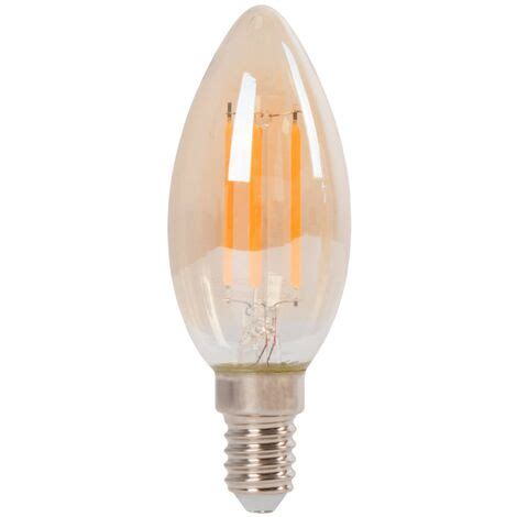 Ampoule Filament Led Bougie E C W Vintage K Blanc