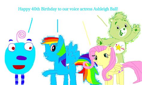 Happy 40th Birthday Ashleigh Ball By Katelynbrown2002 On Deviantart