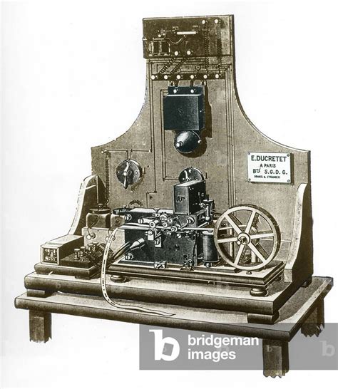 Image Of Receiver For TSF Wireless Radio By Eugene Ducretet C 1897