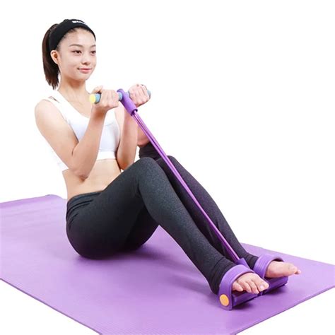 High Quality Fitness Resistance Bands Women Men Sit Up Pull Ropes Latex