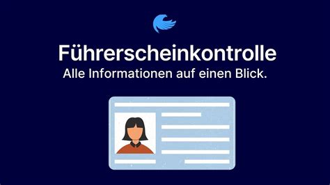 Elektronische F Hrerscheinkontrolle Youtube