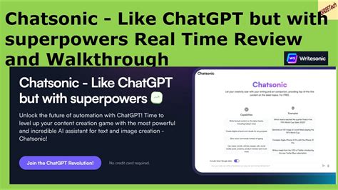 Chatsonic Like Chatgpt But With Superpowers Real Time Review And