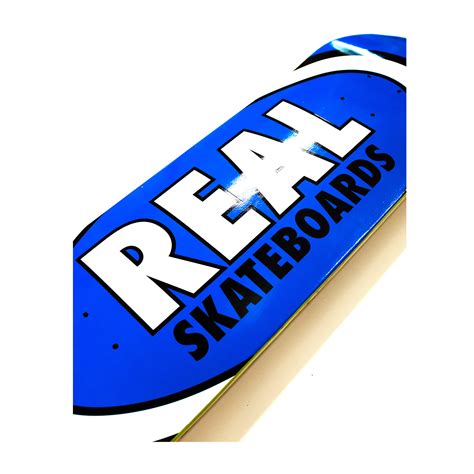 Real Classic Oval 85 Skateboard Deck Blue Boardworld Store