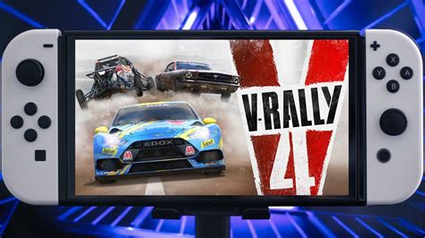 V Rally 4 Switch Oled Gameplay Handheld Actual Performance In 4K